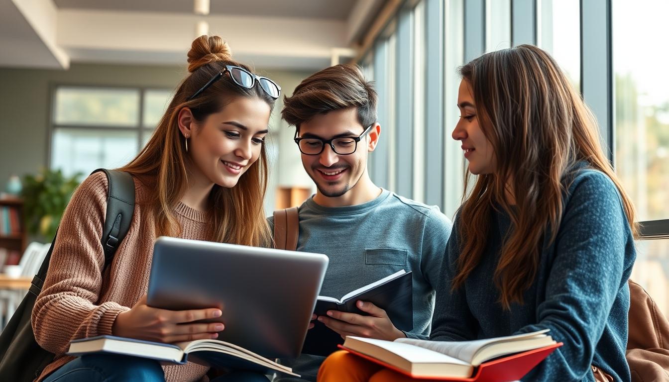 Organized study environment supporting productive learning